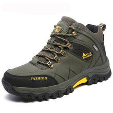 Load image into Gallery viewer, Brand Men Winter Snow Boots Warm Super Men High Quality Waterproof Leather Sneakers Outdoor Male Hiking Boots Work Shoes 39-47